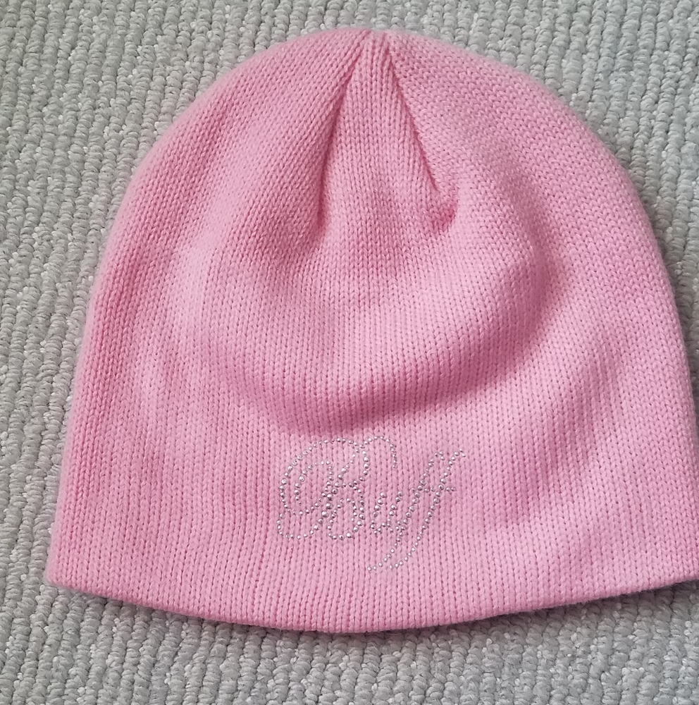 Pink "Buff" beanie